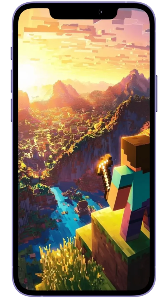 شروق الشمس والفجر في Minecraft